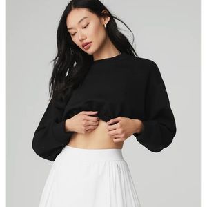 Alo Cropped Swearshirt